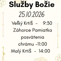 Aktuálne Služby Božie