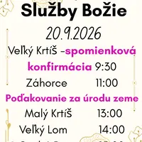 Aktuálne Služby Božie